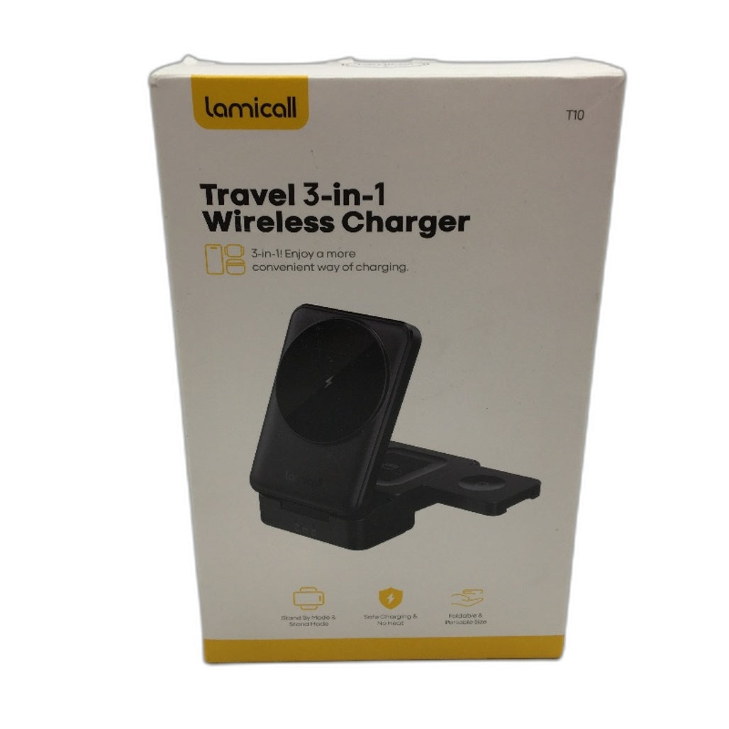 Lamicall Travel 3 In 1 Charging Station For iPhone Airpods Apple Watch NEW
