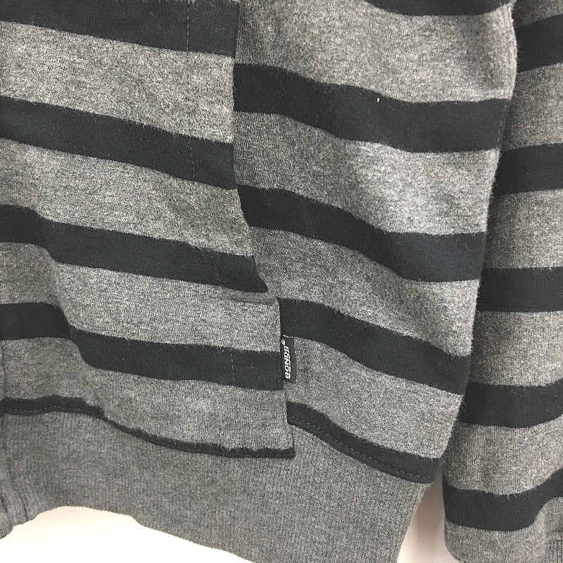 Bonds Grey Full Zip Brushed Fleece Lined Hoodie Ladies Size Small