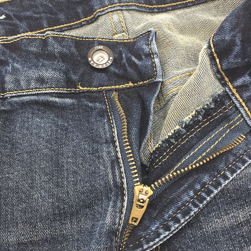 G Star Raw 3301 Slim Fit Straight Indigo Blue Denim Jeans Mens Size W34 L32