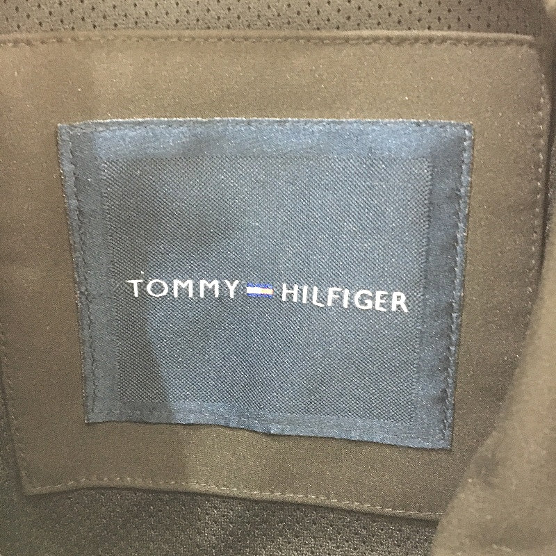 Tommy Hilfiger Classic Soft Shell Black Full Zip Jacket Mens Size Medium