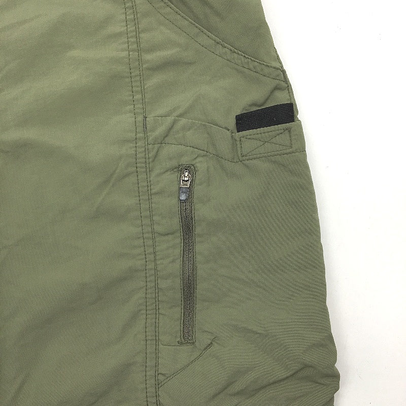 Rei UPF 50+ Army Green Flat Front Nylon Cargo Shorts Ladies Size Small