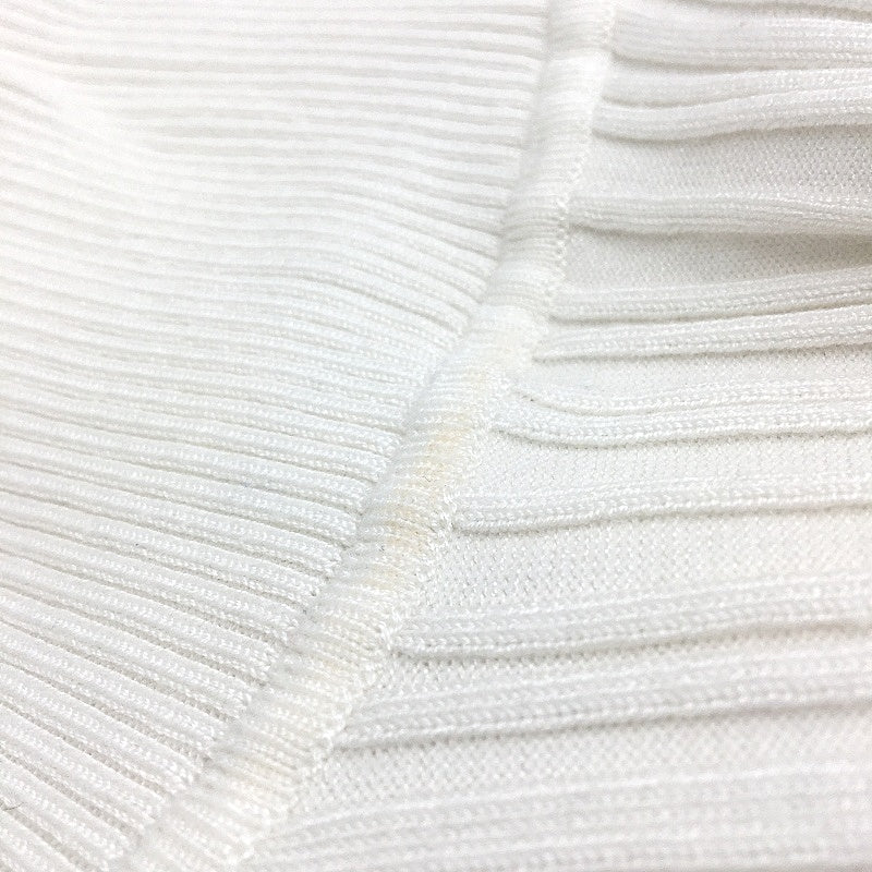 Glassons Rib Slim Fit White Turtleneck Longsleeve Top Ladies Size Small