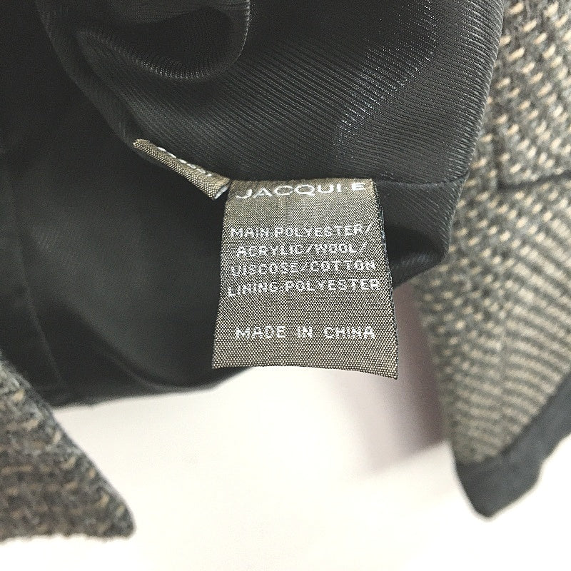 Jacqui E Woven Double Breasted Cropped Blazer Jacket Ladies Size 10