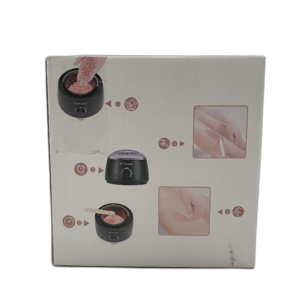 NEOMANN Waxer II Deluxe 500mL Nonsticky Teflon Coat Waxing Kit Set in Black NEW