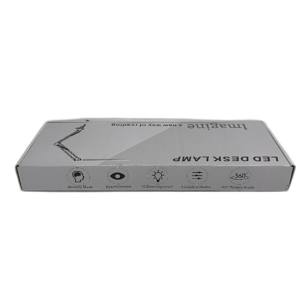 Brightower 32cm LED Metal Arm Dimmable Architect Lamp with Clamp NEW