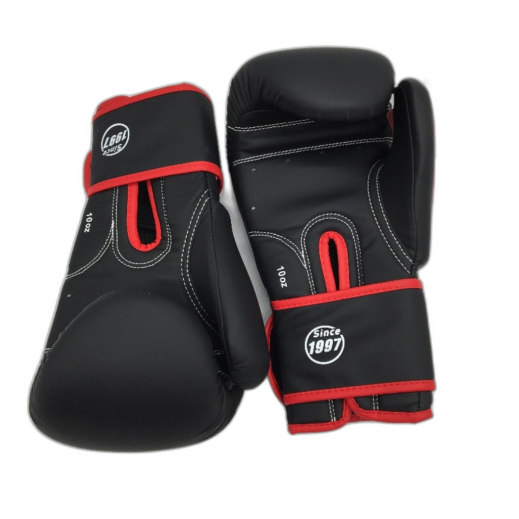 PROIRON 10oz Black Boxing Gloves Training Mitts with Deodoriser Packs NEW