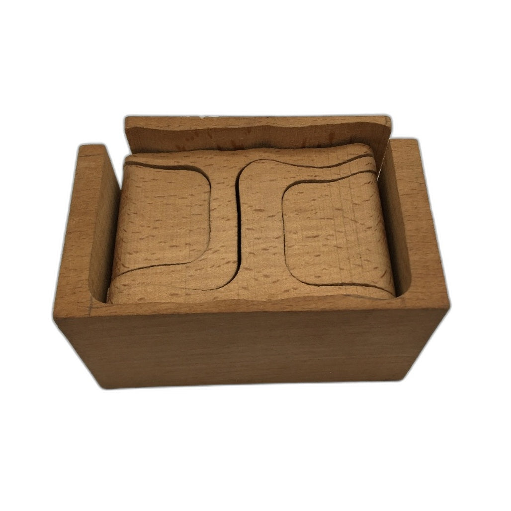 ANTIQUE DRGM Made In Germany Timber Toy Novelty Puzzle In Original Box