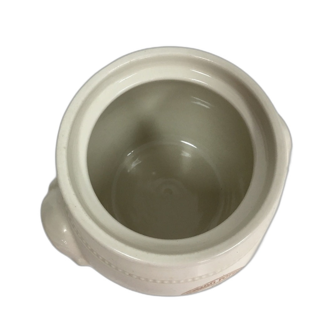 Bendigo Australian Pottery 5Pc Cream Traditional Style Cookie Jar & Canister Set