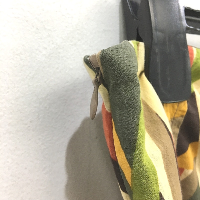 Grace Hill Green Multcoloured Cotton A-Line Fully Lined Skirt Ladies Size 14