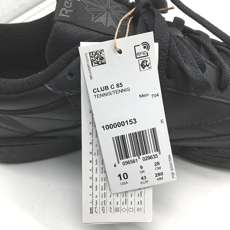 Reebok Club C 85 Tennis Style Classic Lace Up Sneakers Mens Size US 10 DEMO