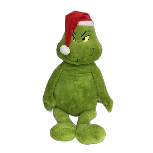 35 Inch The Grinch Santa Hat Large Soft Plush Toy for Ages 3 and Up NEW