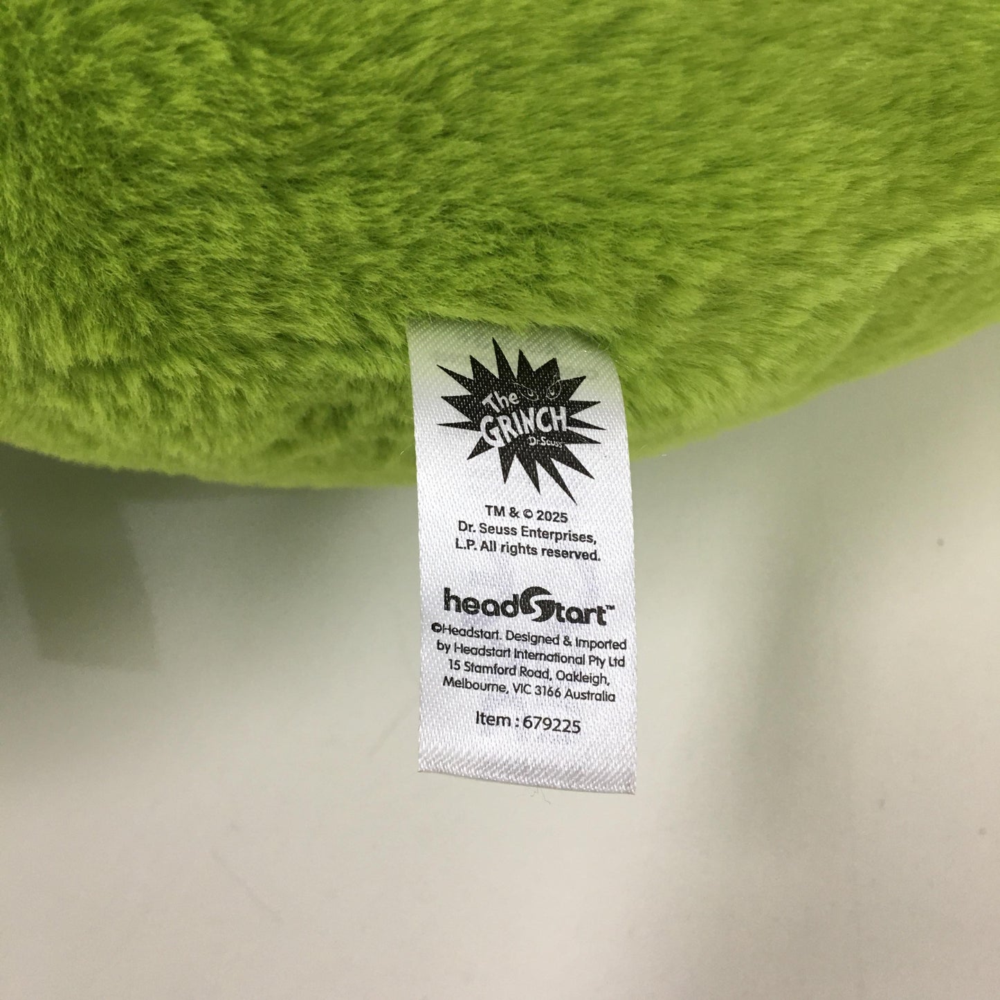 35 Inch The Grinch Santa Hat Large Soft Plush Toy for Ages 3 and Up NEW