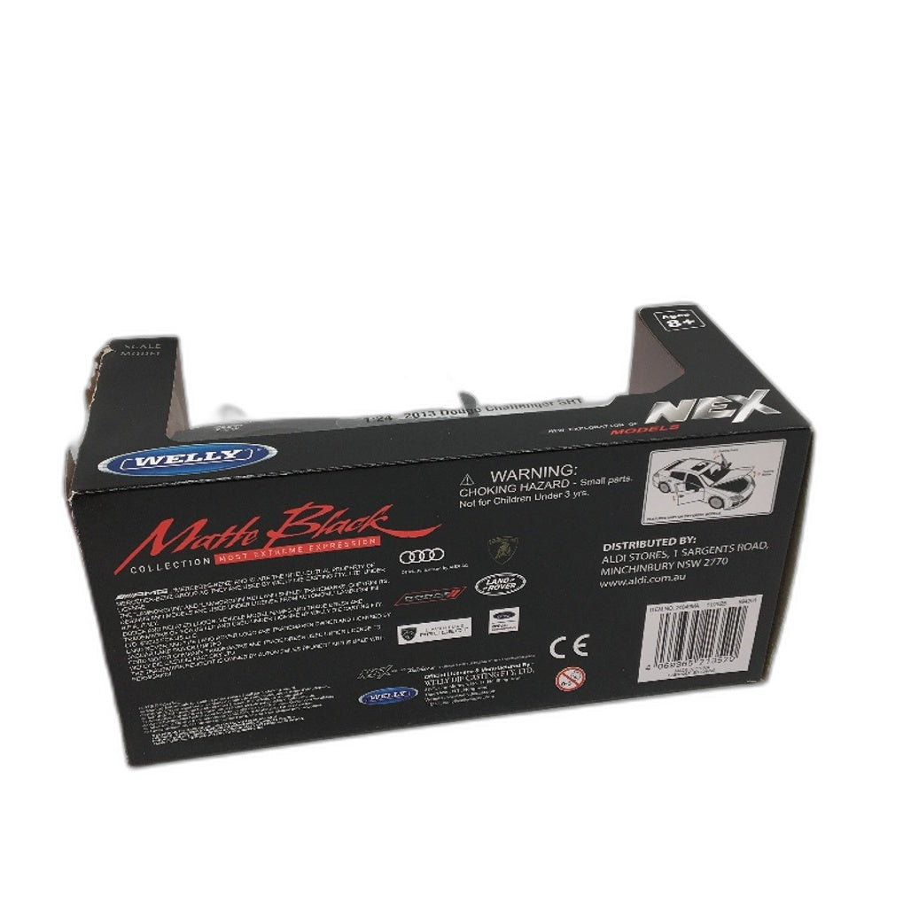 MSZ Welly 1:12 Scale Honda CB400X and 1:24 2013 Dodge Challenger Model Car NEW