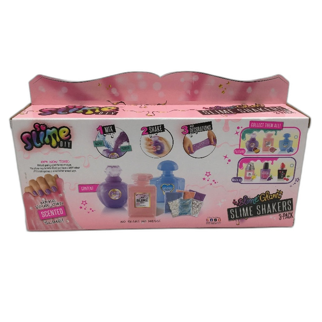 SoSlimeDIY Slime Glam 3 Pack DIY Shimmer Non Toxic Slime Shakers NEW