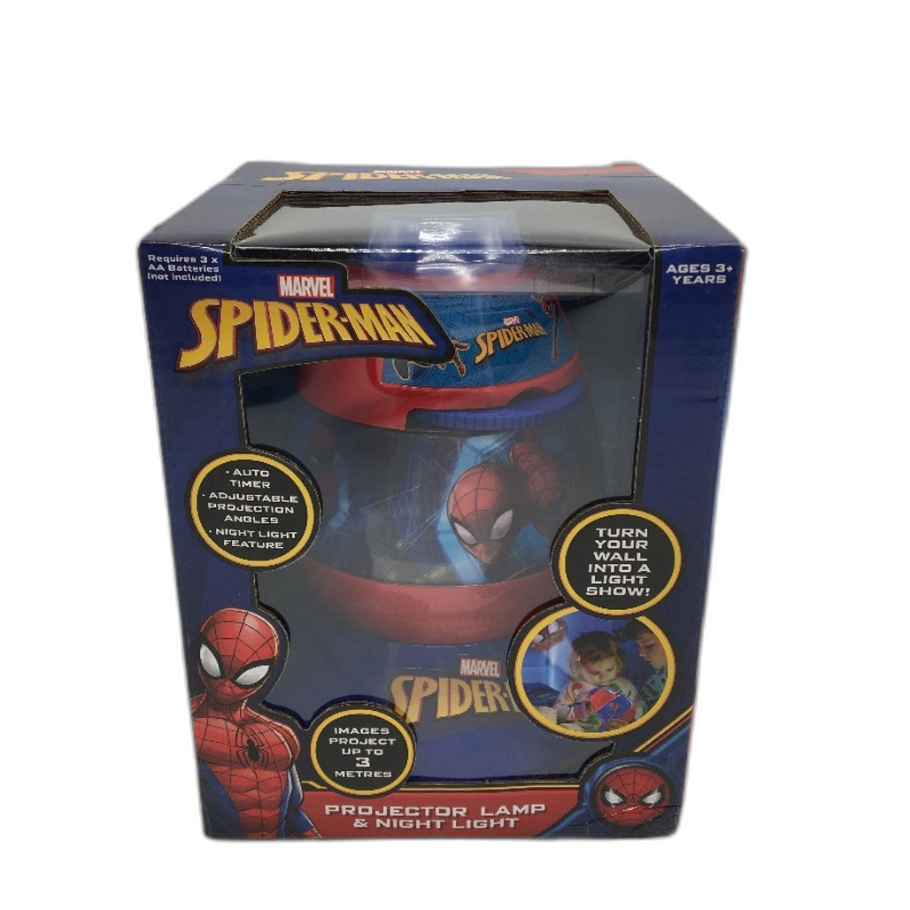 Marvel Spider-Man 3 Pack Basketball Set, Board Game and Night Light NEW