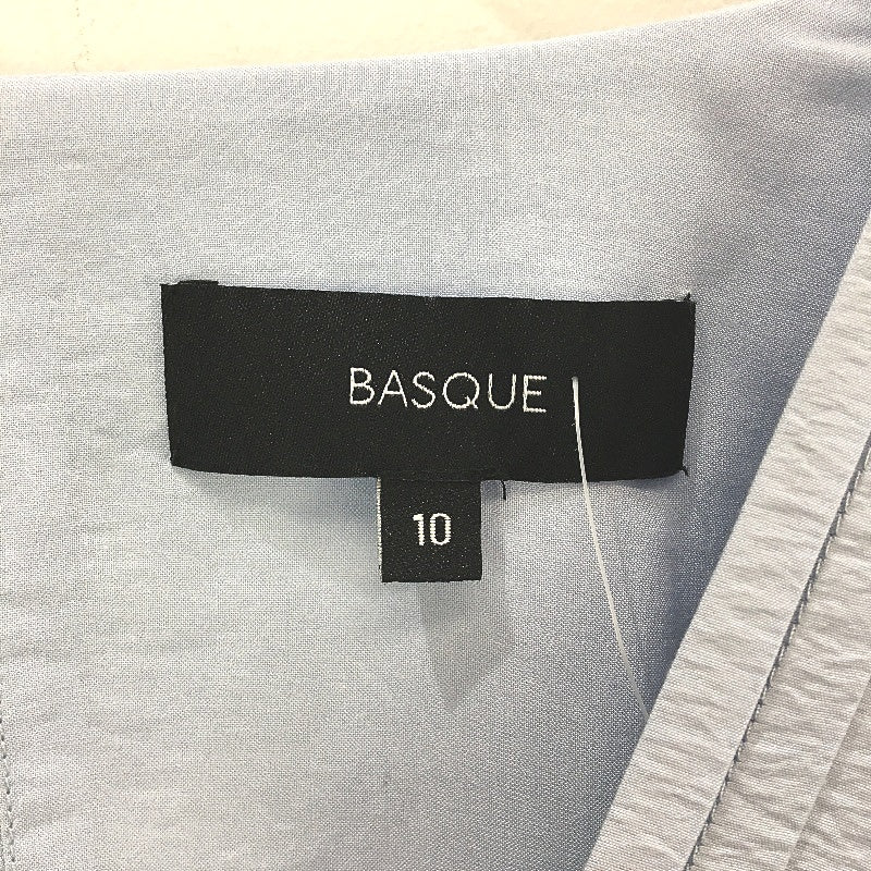 Basque Short Sleeve Pintuck Detail Light Blue Tiered Dress Ladies Size AU 10 NEW