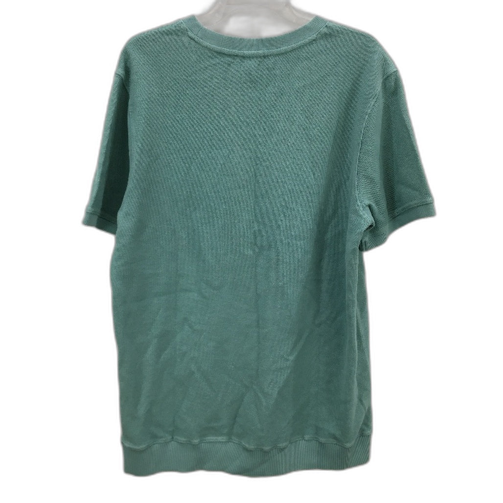 Renaissance Apparel 100% Cotton Mint Green Terry Feel TShirt Mens Size M NEW
