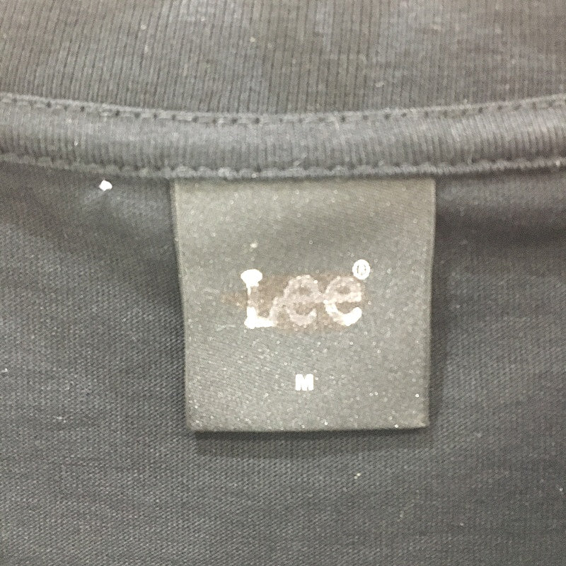 Lee 100% Cotton Black 'In My Lee Denim Moods' Embroidered TShirt Mens Size M NEW
