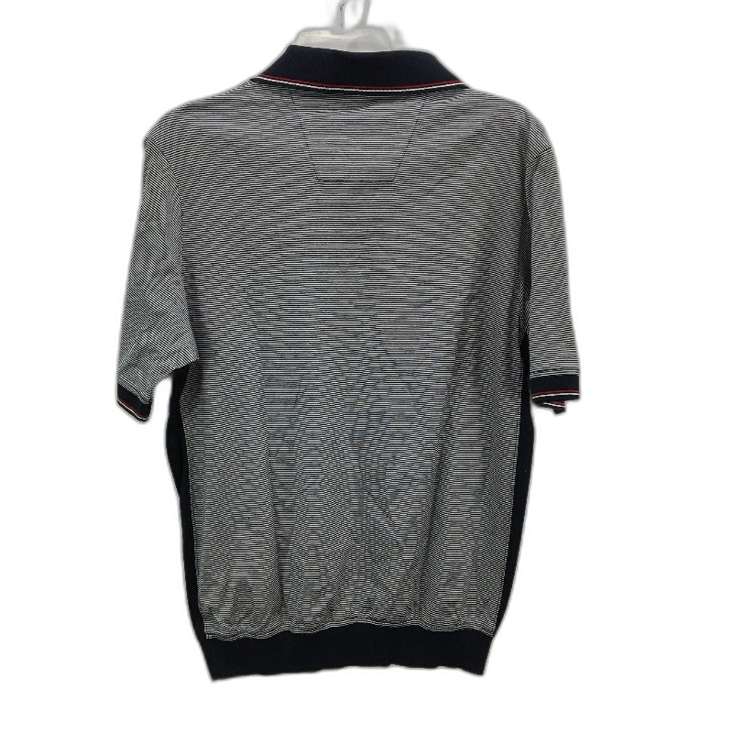 Claudio Campione New Your Navy Sports Blue Elastic Waisted TShirt Mens Size S