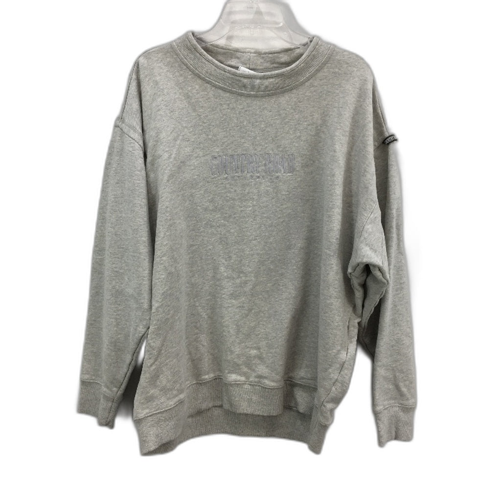 Country Road Light Grey 100% Cotton Sweat Shirt Pullover Jumper Mens Size Large