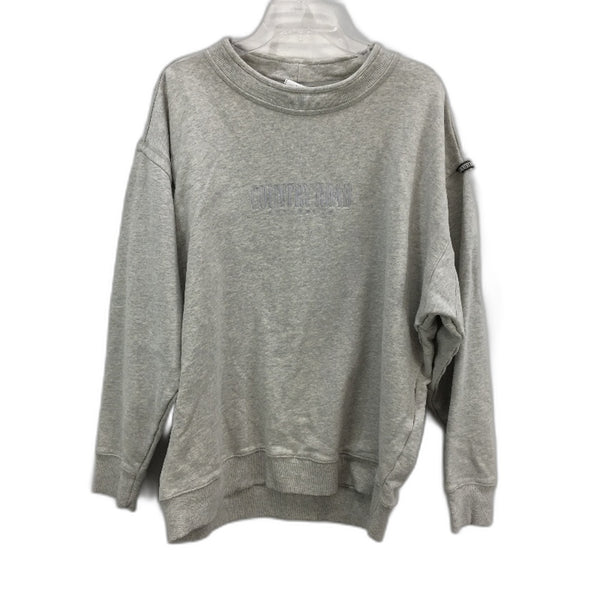 Country Road Light Grey 100% Cotton Sweat Shirt Pullover Jumper Mens Size Large