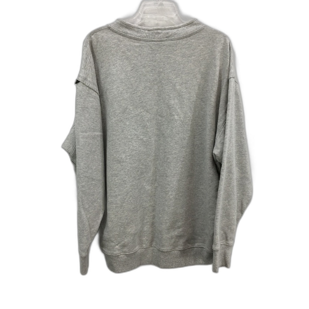 Country Road Light Grey 100% Cotton Sweat Shirt Pullover Jumper Mens Size Large