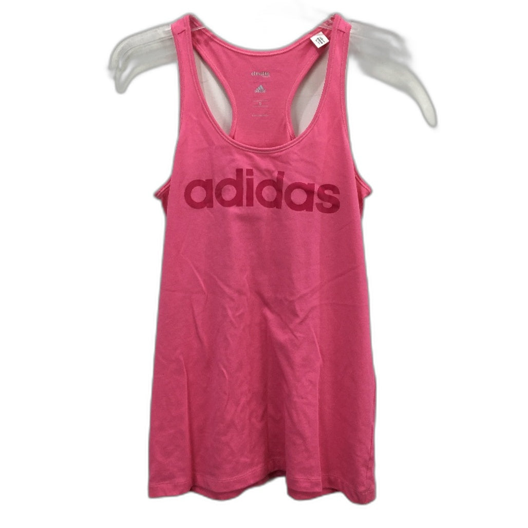 Adidas Climalite Hot Pink Cotton Racer Back Activewear Singlet Ladies Size Small