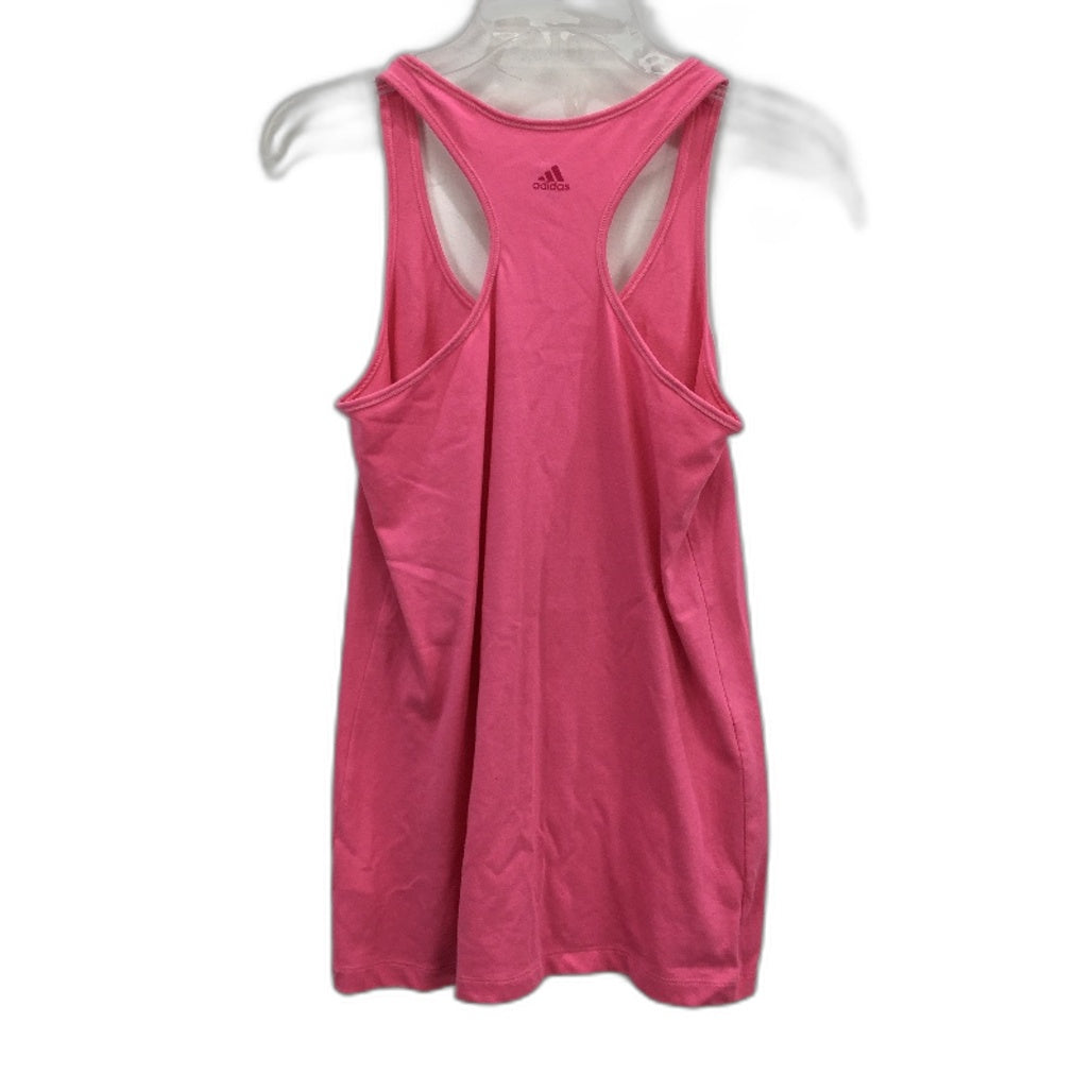 Adidas Climalite Hot Pink Cotton Racer Back Activewear Singlet Ladies Size Small