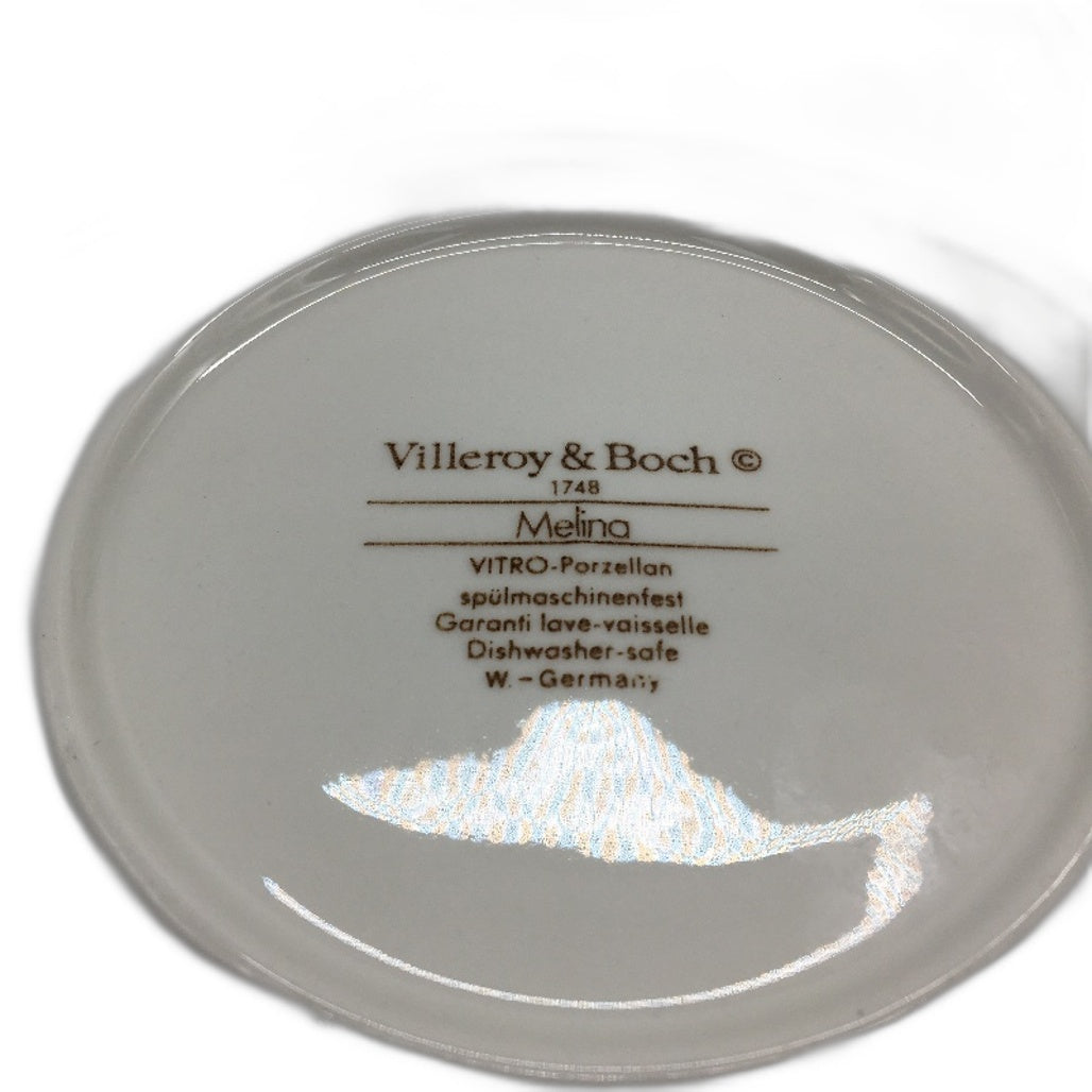 Villeroy & Boch West Germany Melina Fruit Pattern Large Cup & 2 Saucers