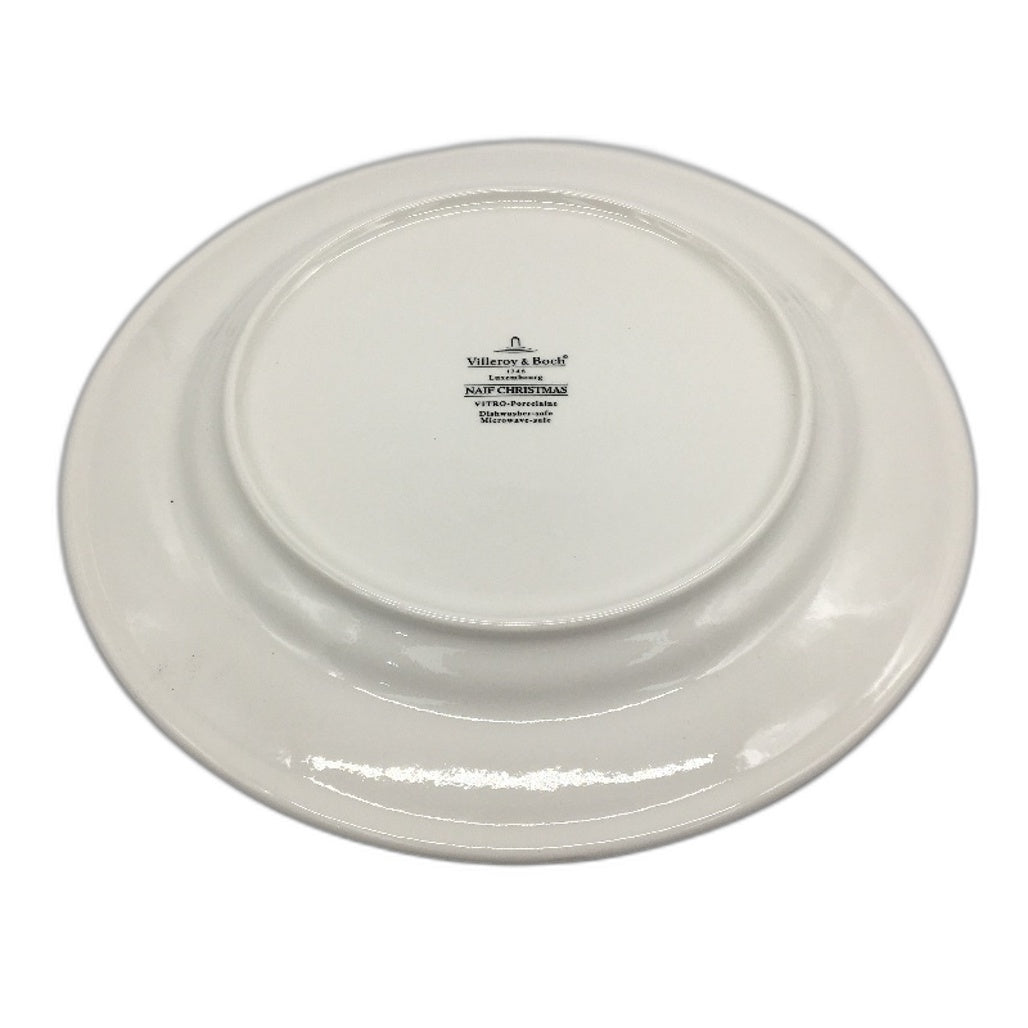 COLLECTABLE Villeroy & Boch West Germany Porcelain Naif Christams 26cm Plate