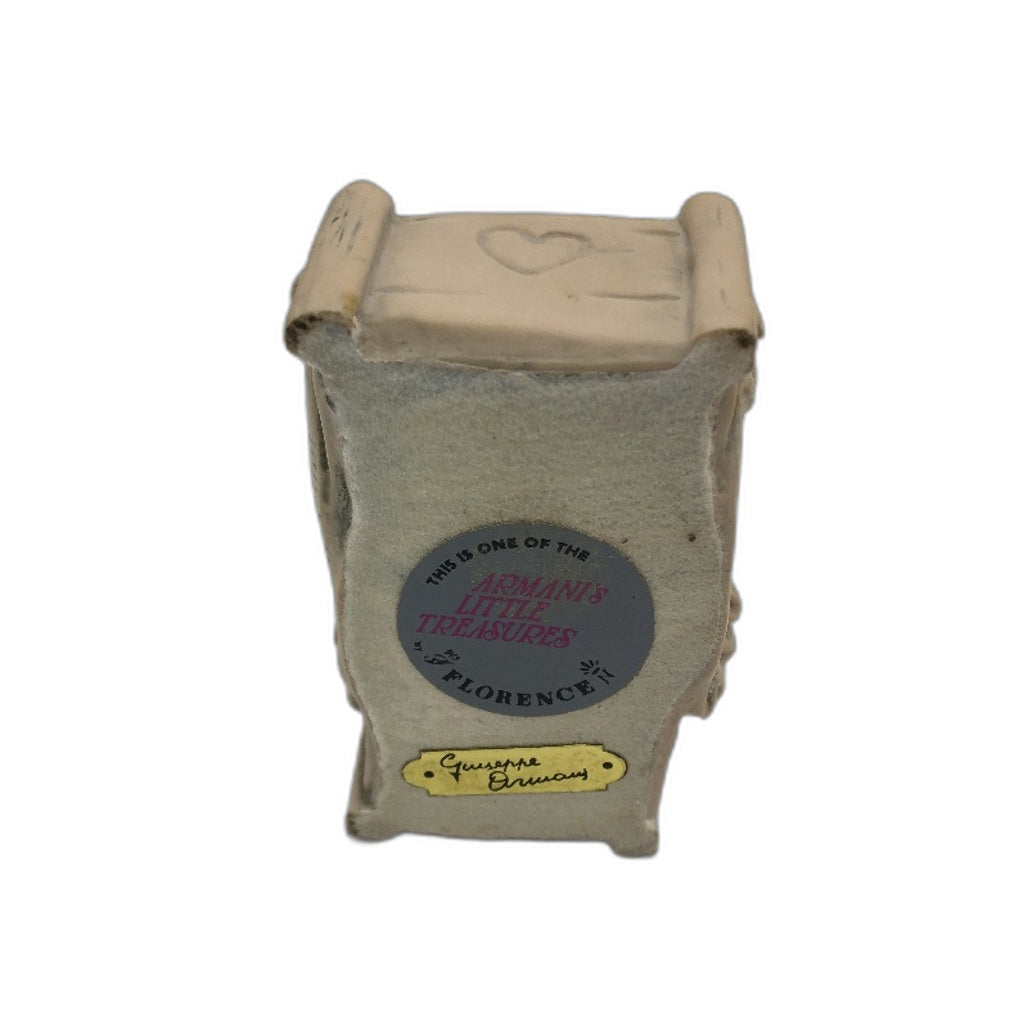 VINTAGE 1987 Florence Guiseppe Armani Little Treasure Collectable Figurine