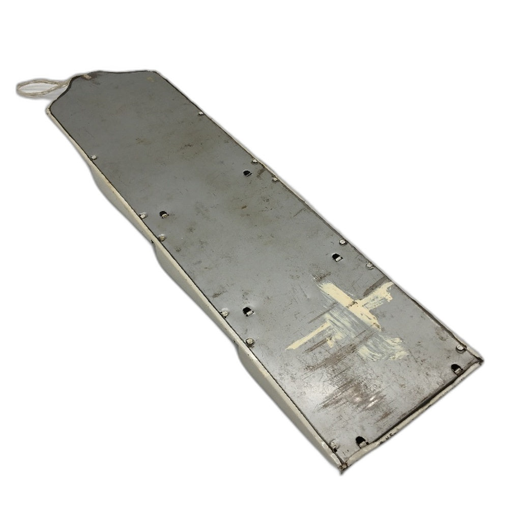 VINTAGE Metal Wall Hanging Letters & Memos Organiser With Antique Cars Motifs