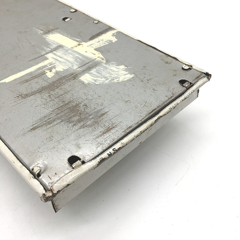 VINTAGE Metal Wall Hanging Letters & Memos Organiser With Antique Cars Motifs