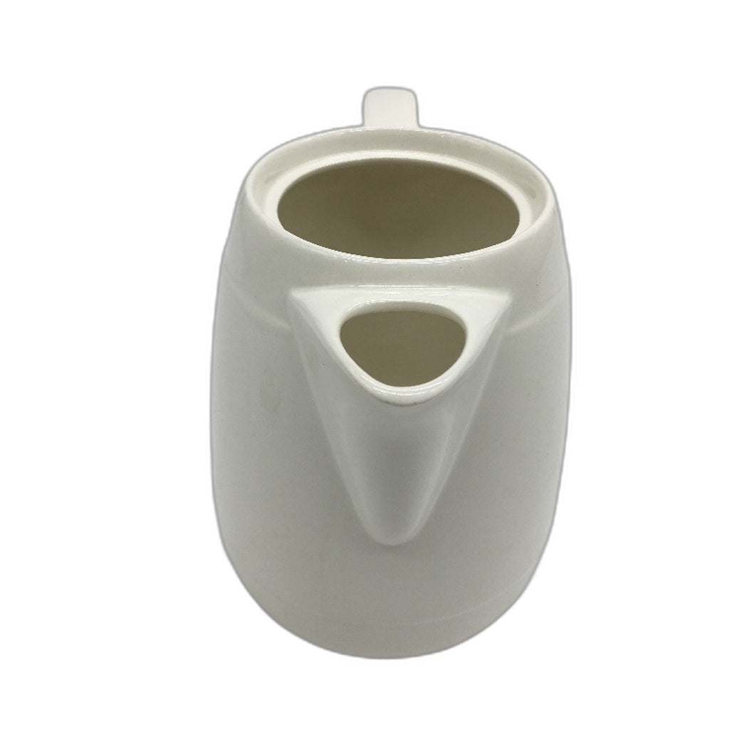 ART DECO Spode Copeland England Keith Murray Moonstone White Classic Coffee Pot