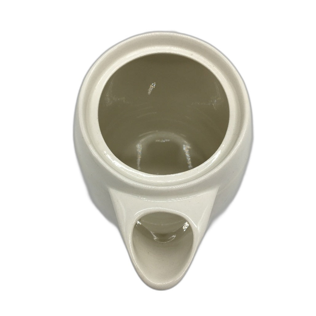 ART DECO Spode Copeland England Keith Murray Moonstone White Classic Coffee Pot