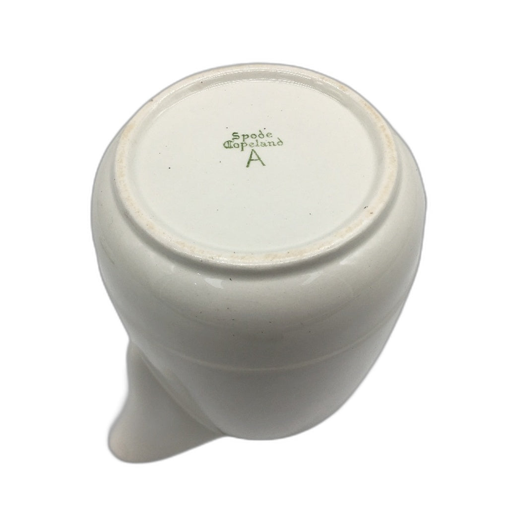 ART DECO Spode Copeland England Keith Murray Moonstone White Classic Coffee Pot