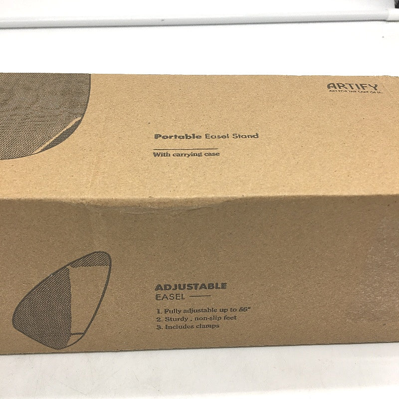 Artify 22-66 Inch Portable Easel Adjustable Height Tripod Stand In Carry Bag NEW