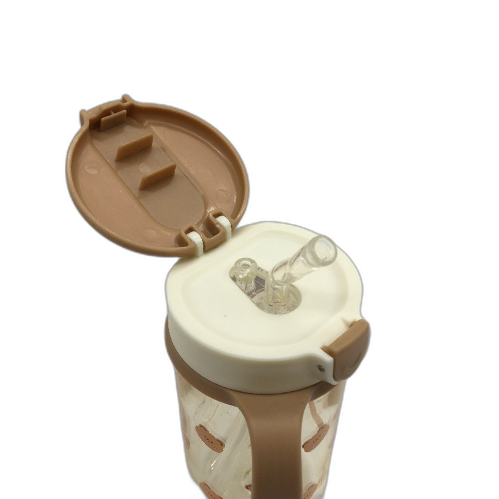 Evorie Tritan 300ML Straw Water Bottle Spill Proof Sippy Cup BPA Free Age 6M NEW