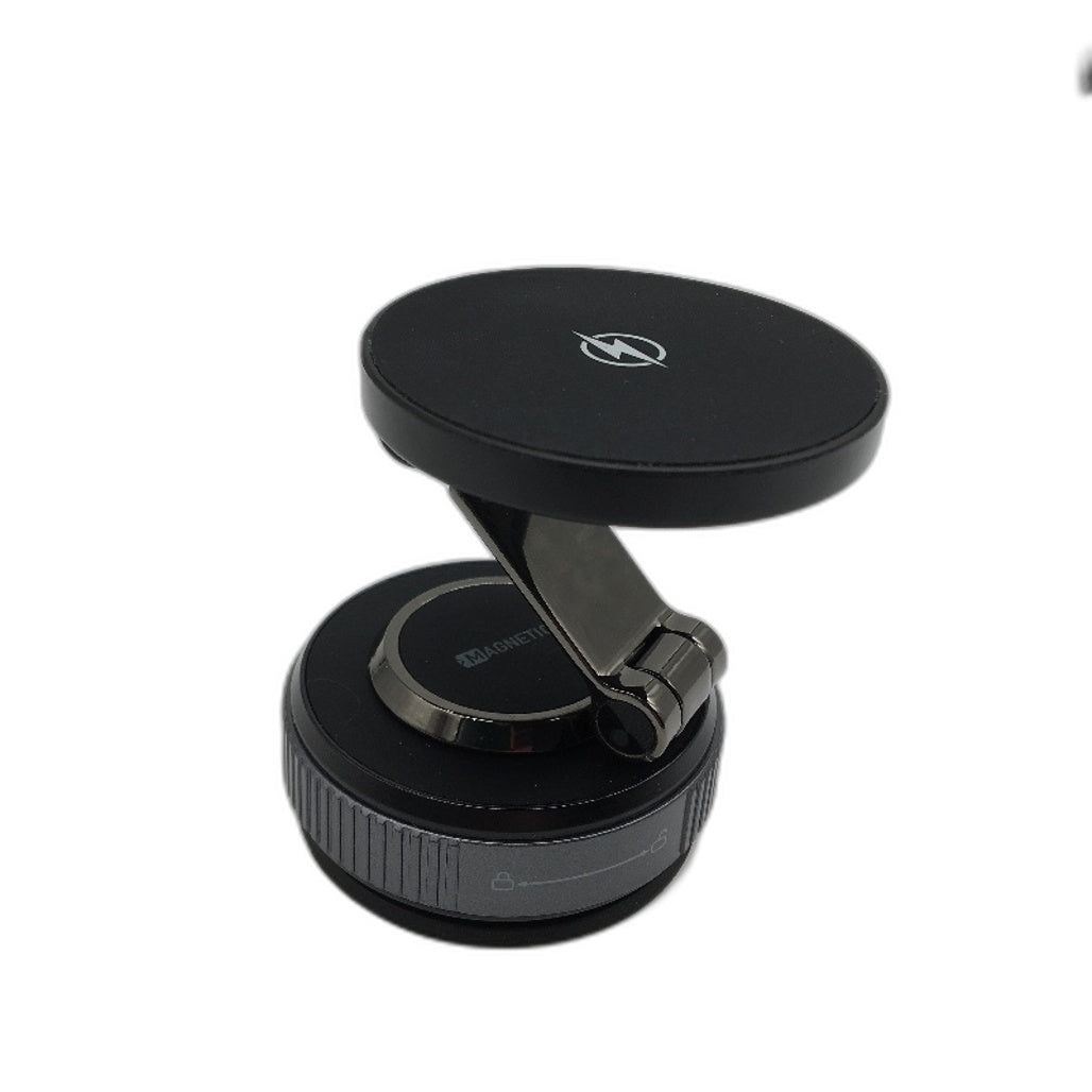 Rotatable Magnetic Phone Wireless Charging Holder Mount Vacuum Suction Cup NEW