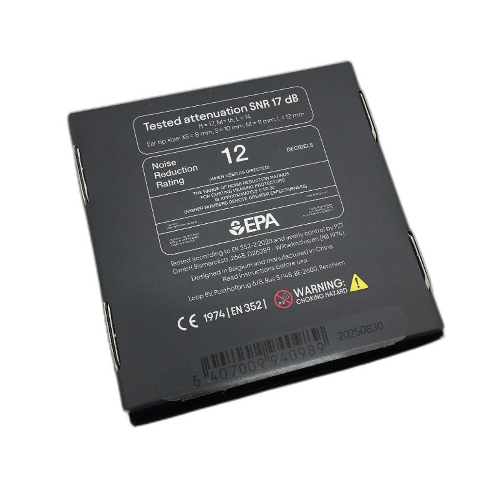 Loop Experience 2 Stylish Ear Plugs 12dB Noise Reduction Hearing Protection DEMO