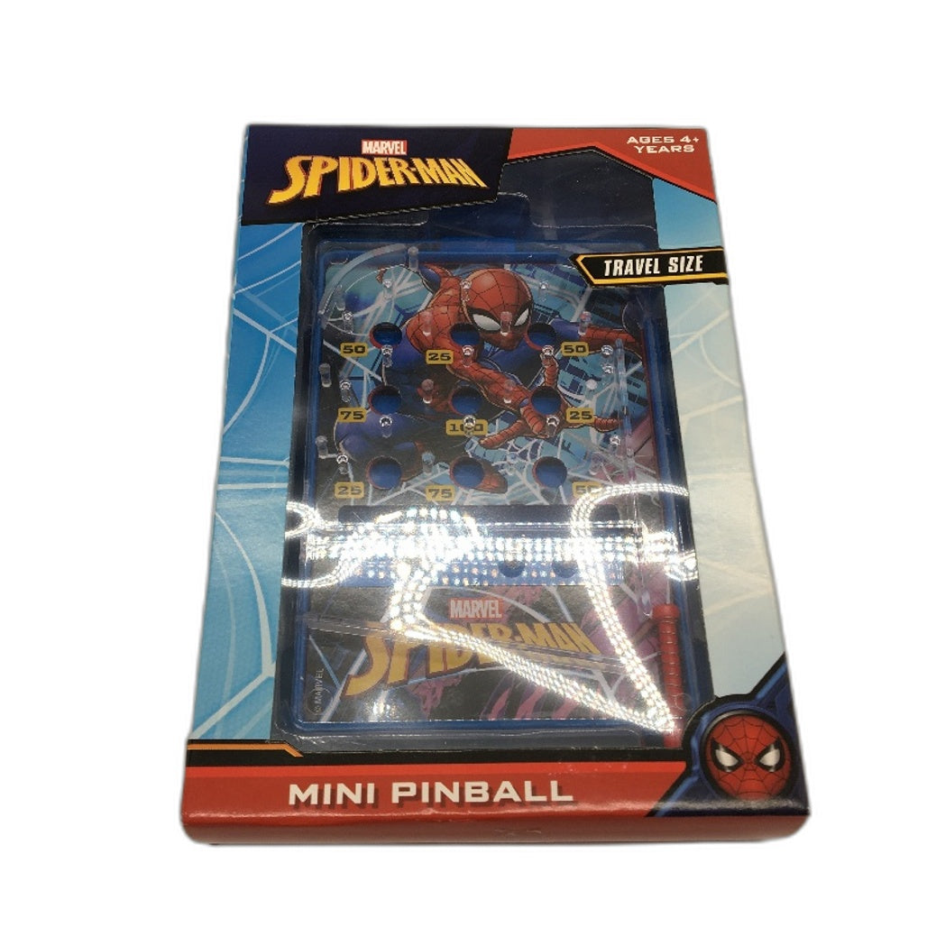 Marvel Spiderman Toy Bundle Projector Watch Mini Pinball & Figurine Book NEW