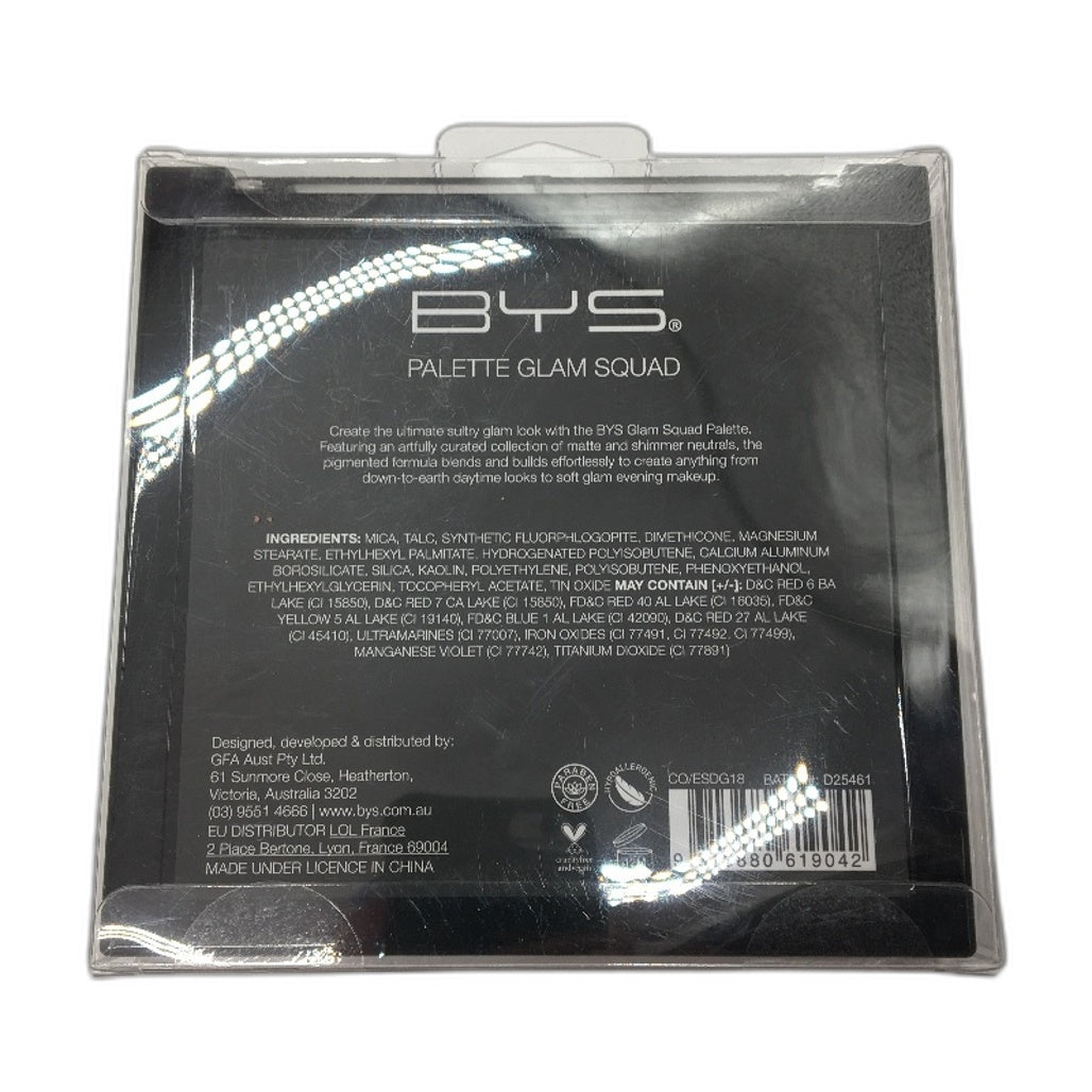 Makeup Beauty 6PCS Bundle Lip Balm Gloss BYS Eyeshadow Palette Hair Clips NEW