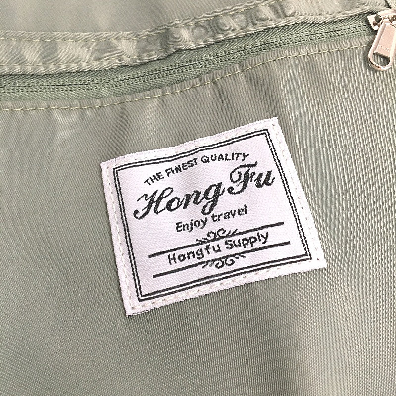 HongFu Pastel Green Medium Capacity Sports Gym Travel Duffel Bag 18x19x12" NEW