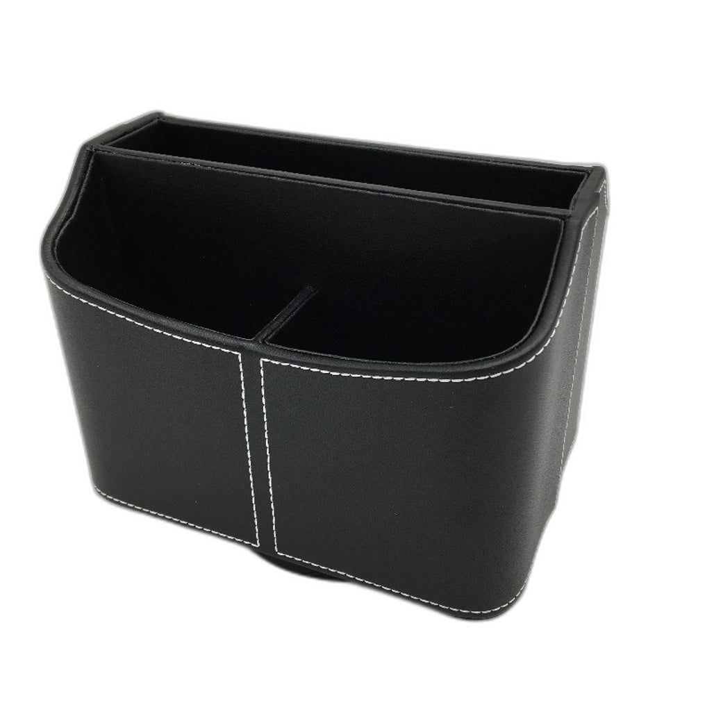 360 Degree Swivel Rotating 5 Compartment Desk Organiser Caddy in Black NEW