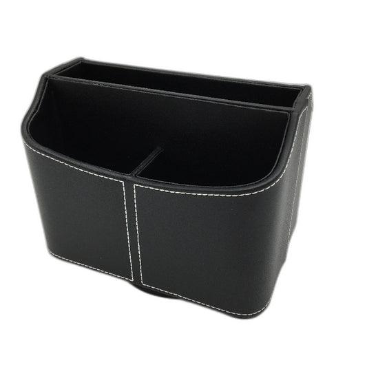 360 Degree Swivel Rotating 5 Compartment Desk Organiser Caddy in Black NEW