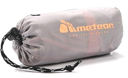 Meteor Quick Dry Microfibre Grey Orange Gym Sports Towel Size Large 80x130cm NEW