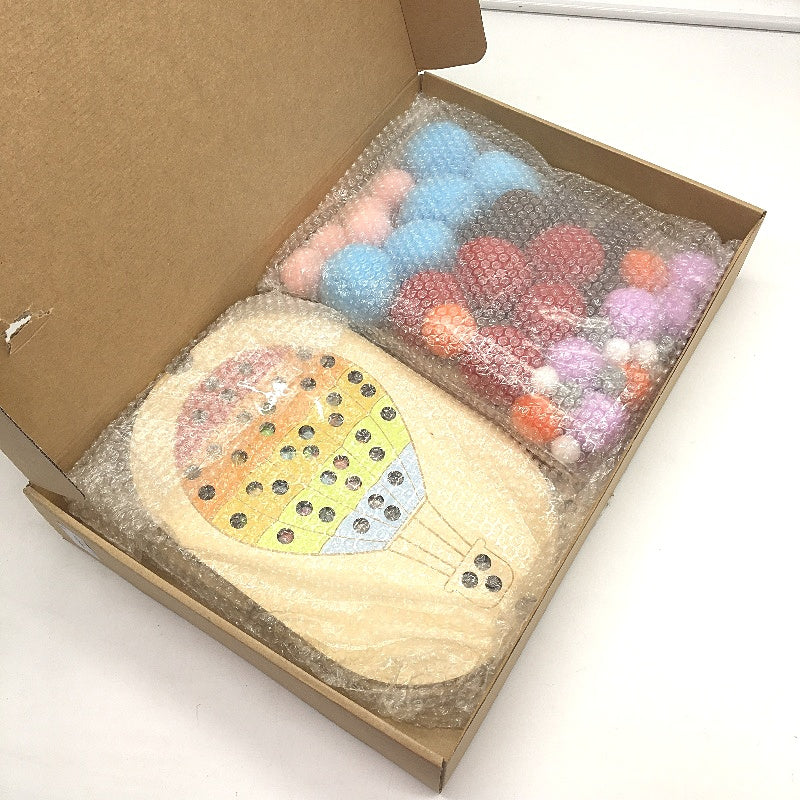 IEATFO 3 Pack Wooden Sensory Boards Size & Colour Cognitive Learning Toys NEW