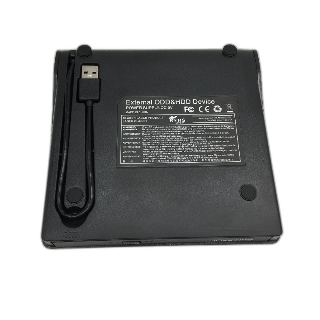 ORIGBELIE Portable External CD DVD Drive USB Burner Player For Laptop PC NEW