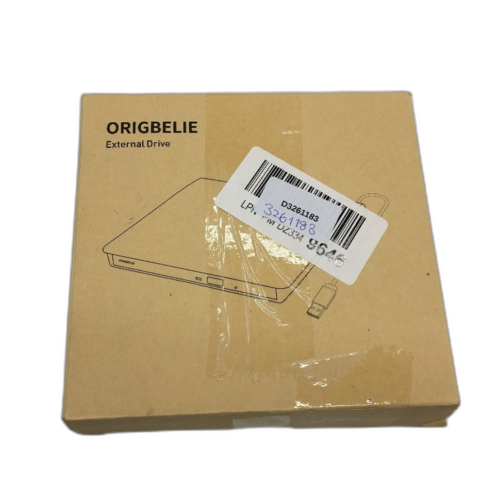 ORIGBELIE Portable External CD DVD Drive USB Burner Player For Laptop PC NEW