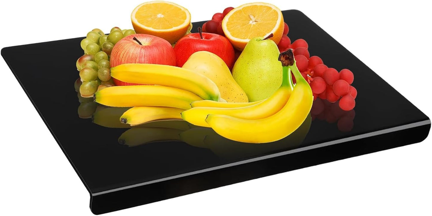 Generic Large Acrylic Cutting Board with Counter Lip for Cooking Online...